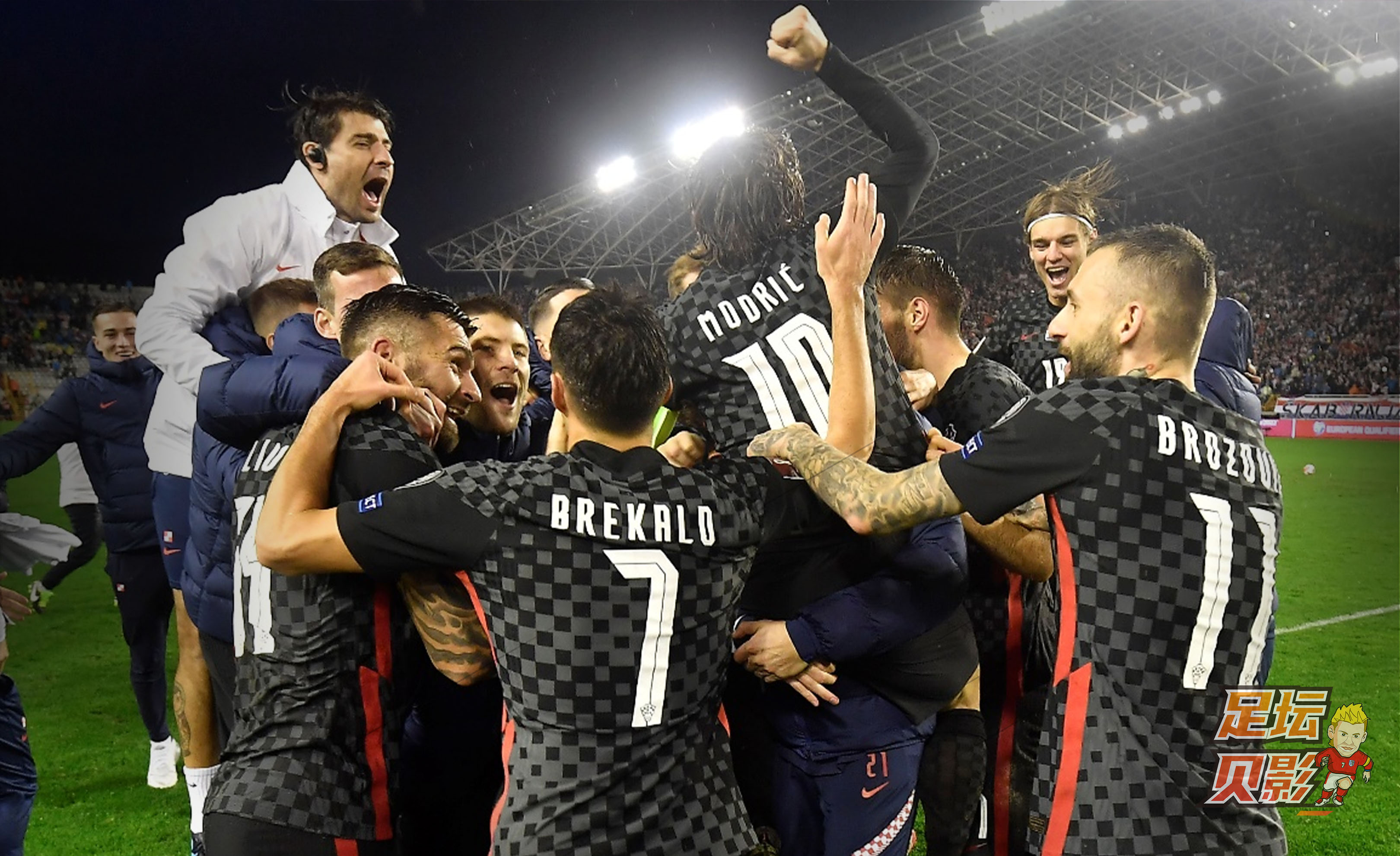 包含克罗地亚客场负于西班牙，晋级形势愈发严峻的词条